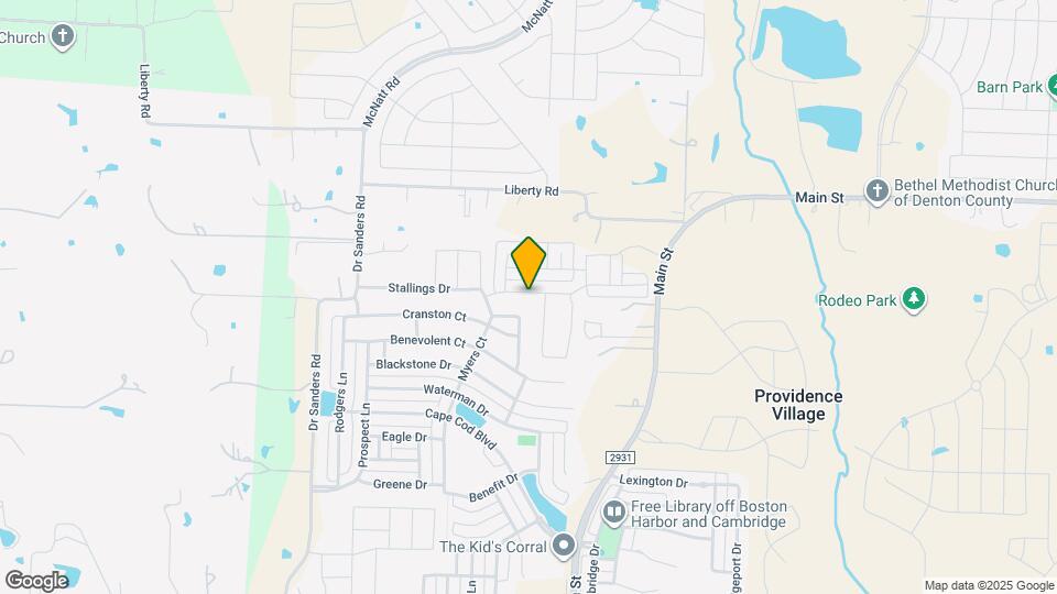 10032 Adams Ln Mapa y Detalles de la Ubicación