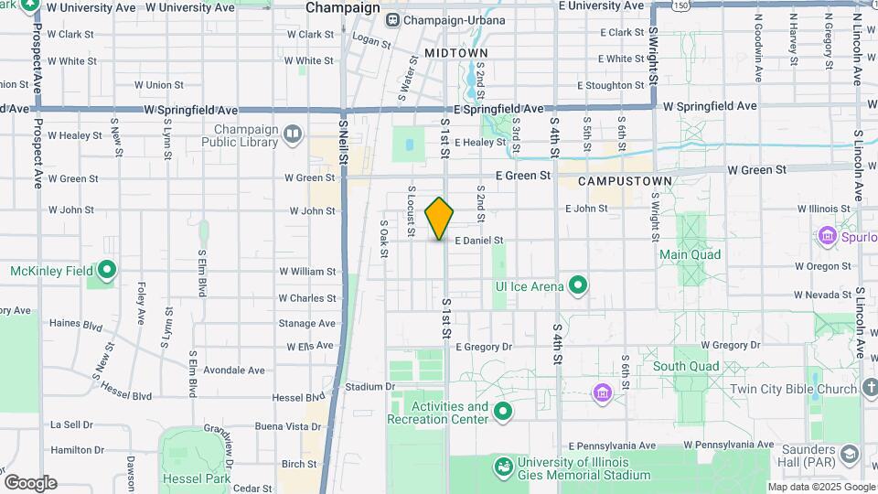 901 S 1st St Mapa y Detalles de la Ubicación