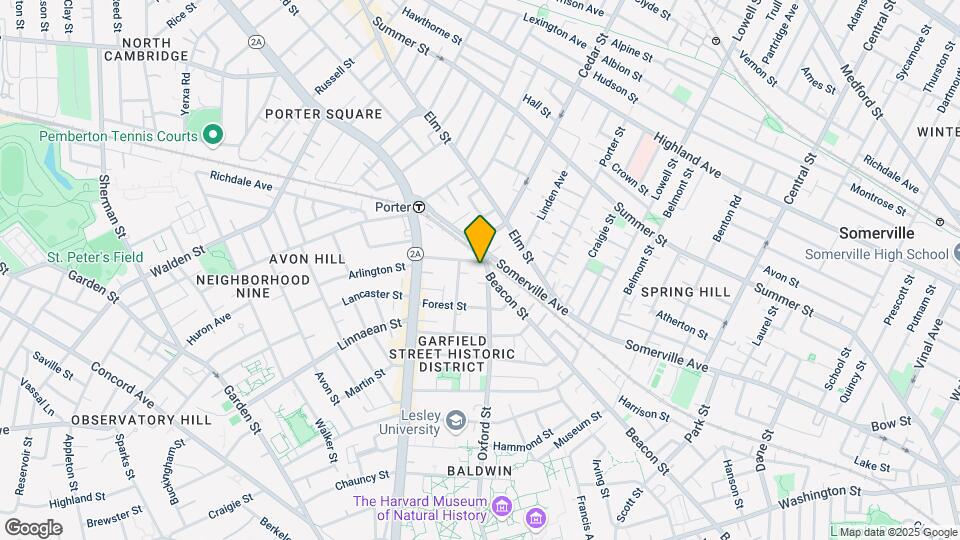 372 Beacon St Map and Location Details