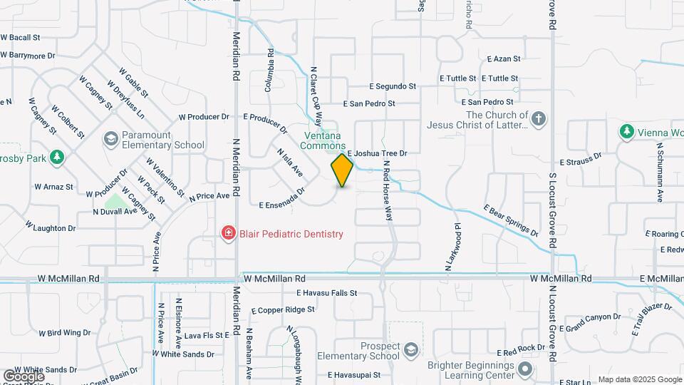 5240 N Diamond Creek Ave Map and Location Details