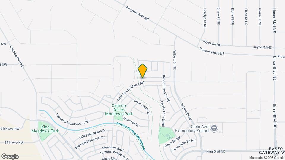 1004 Desert Paintbrush Loop Map and Location Details