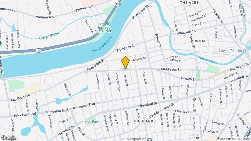 6 Harvard St Map and Location Details