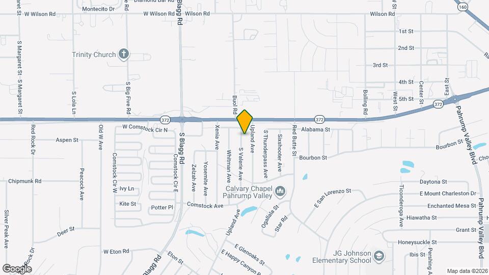 1071 S Potro Ave Map and Location Details