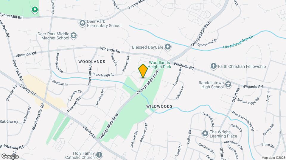 4112 Brown Bark Cir Mapa y Detalles de la Ubicación