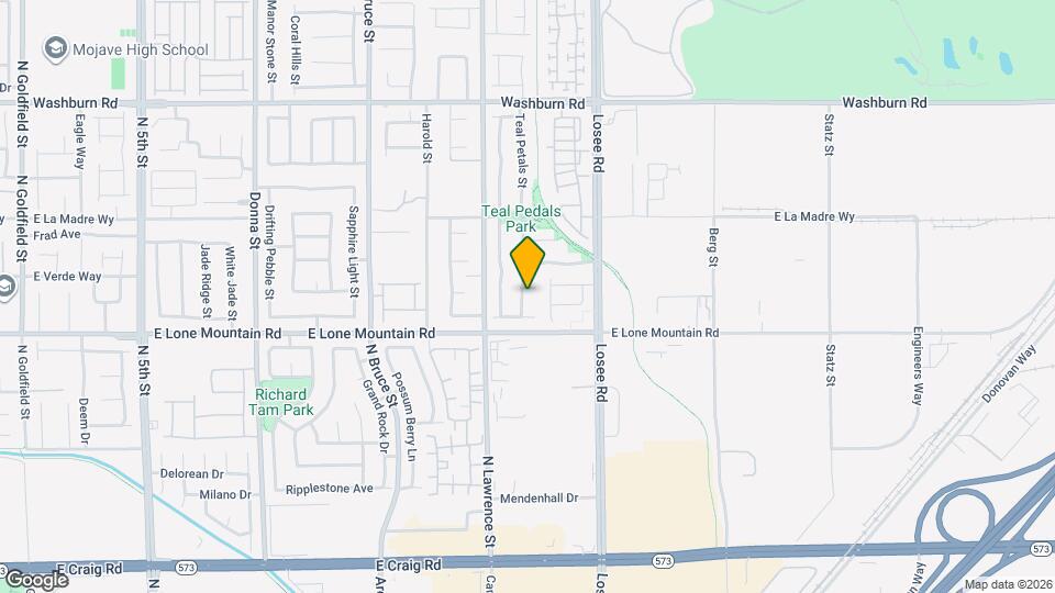 4832 Teal Petals St Mapa y Detalles de la Ubicación