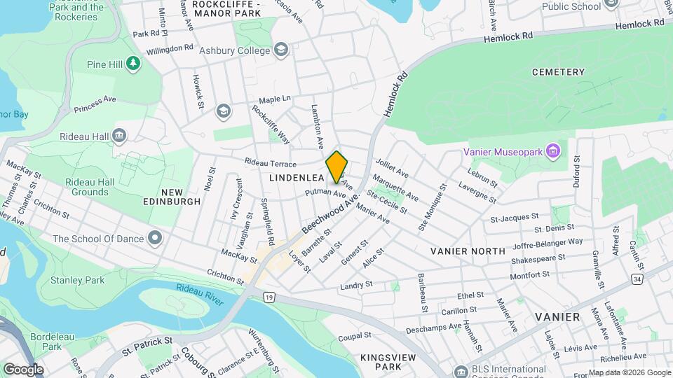 125 Putman Ave Map and Location Details