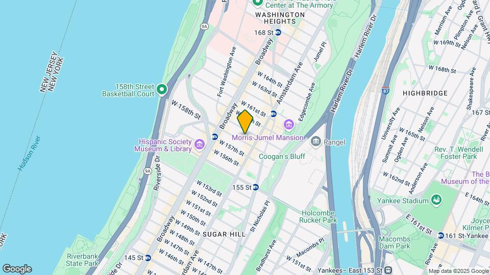 515 W 158th St Map and Location Details