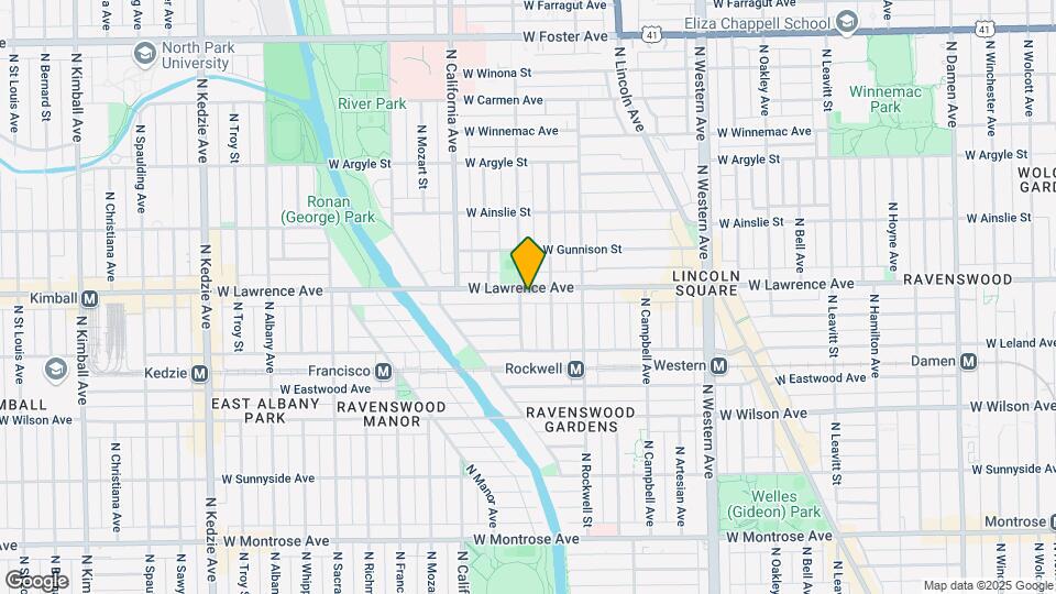 2645-2657 W Lawrence Ave Map and Location Details