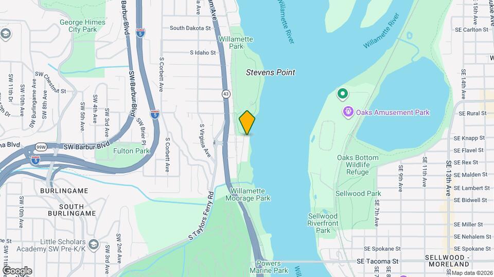 7356 S Miles Pl Mapa y Detalles de la Ubicación