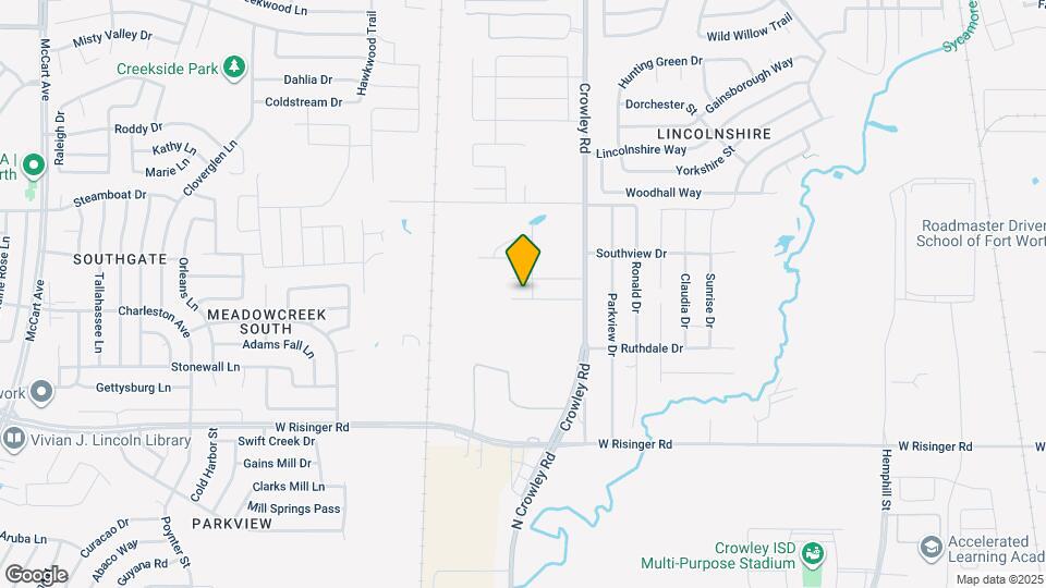 2104 Greybull Tr, Unit 1 Map and Location Details