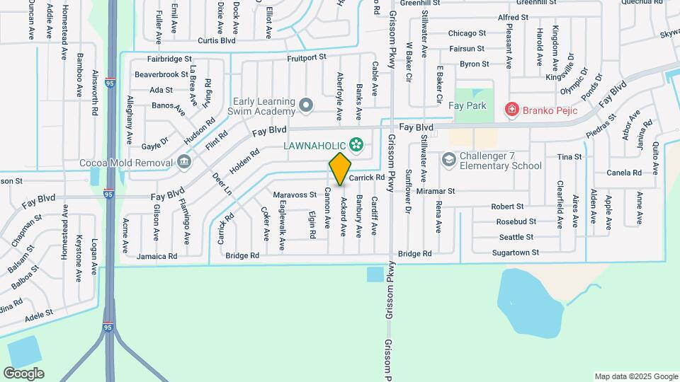 6050 Ackard Ave Map and Location Details