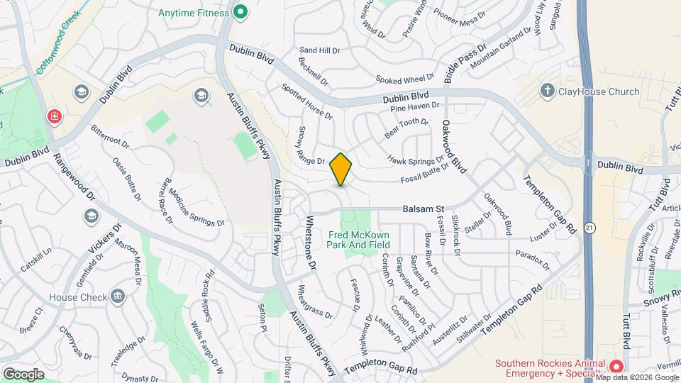 4960 Dry Stone Dr Map and Location Details