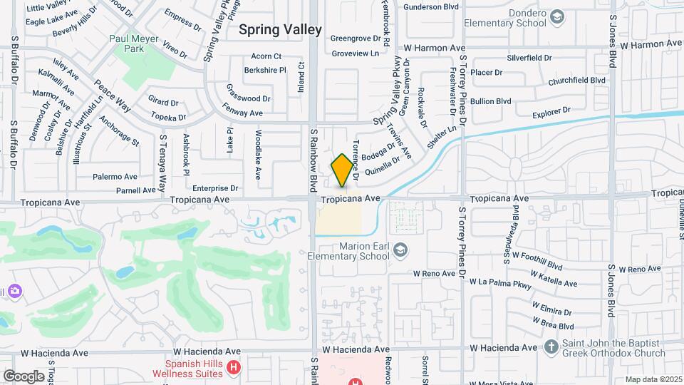 4842 Nara Vista Way Map and Location Details
