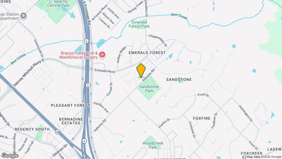 1806 Rosebud Ct Mapa y Detalles de la Ubicación