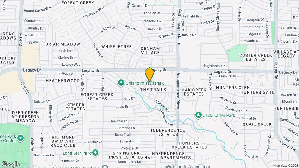 6849 Barbican Dr Map and Location Details