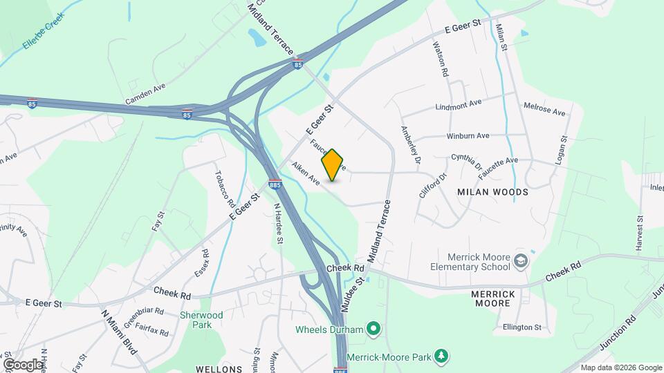 2003 Aiken Ave Map and Location Details