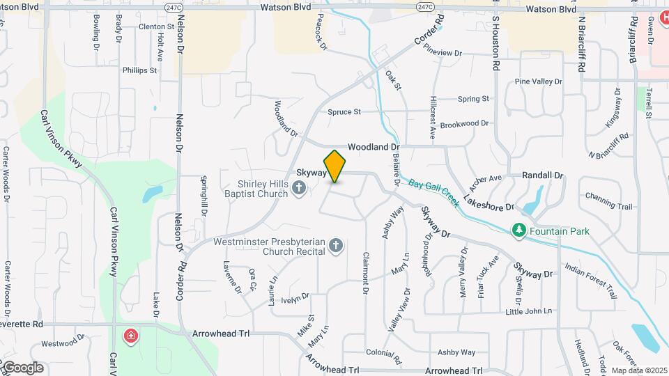 104 Biltmore Terrace Map and Location Details