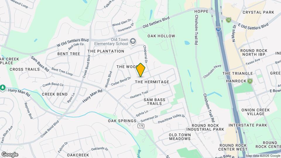 1712 Hermitage Dr Map and Location Details