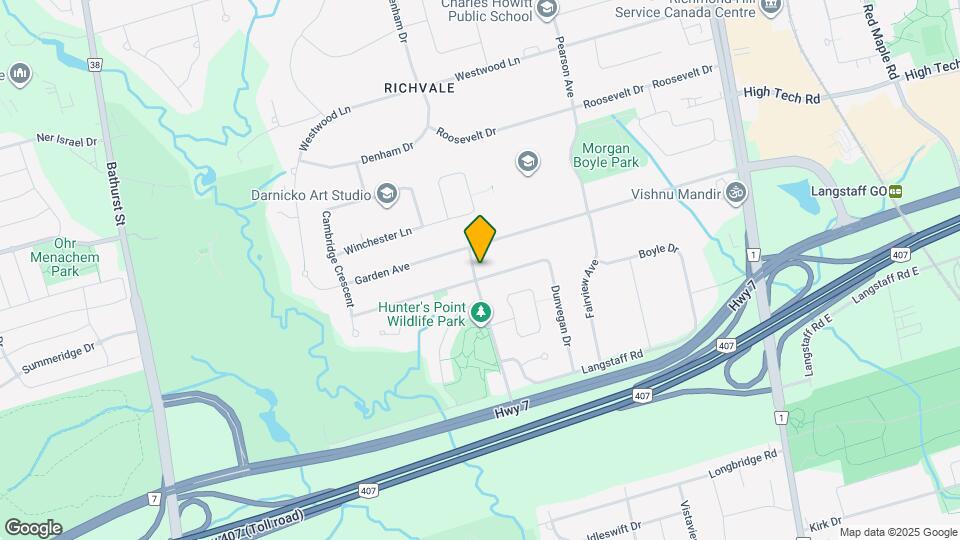 132 Old Surrey Ln Map and Location Details