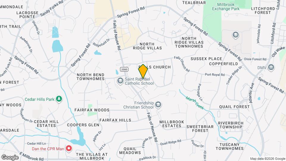 1213 Manassas Court, Unit H Map and Location Details