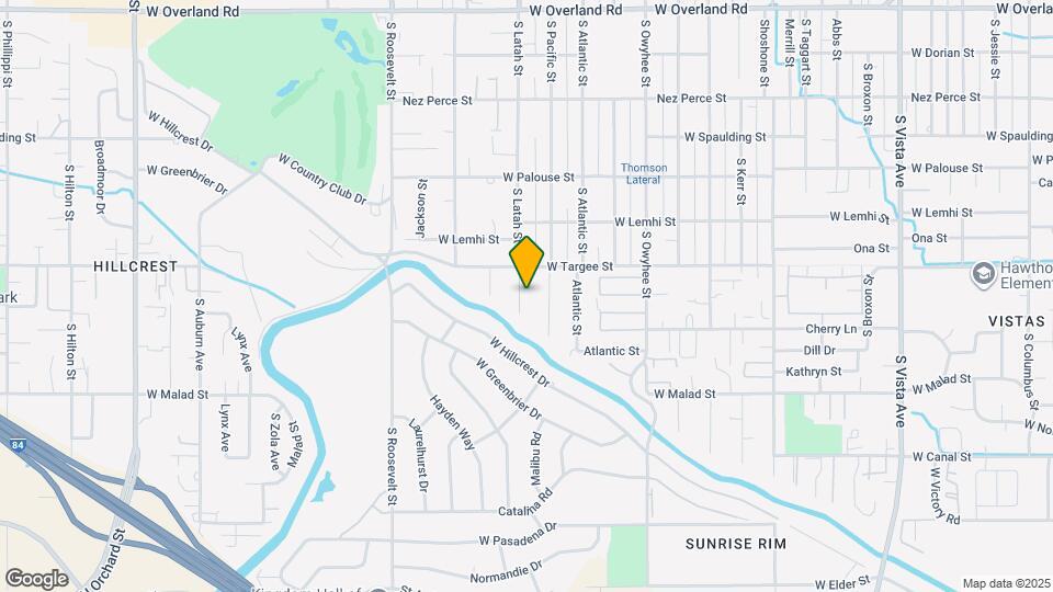 2238 S Latah St Map and Location Details