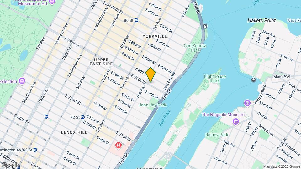 508 E 79th St-Unit -#F6 Map and Location Details