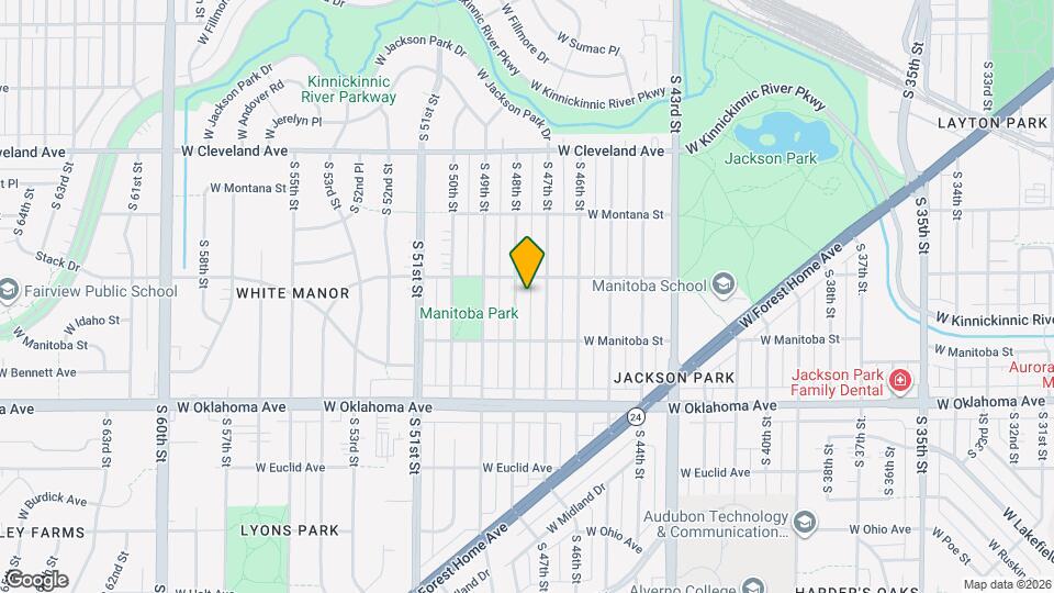 2922 S 48th St Map and Location Details