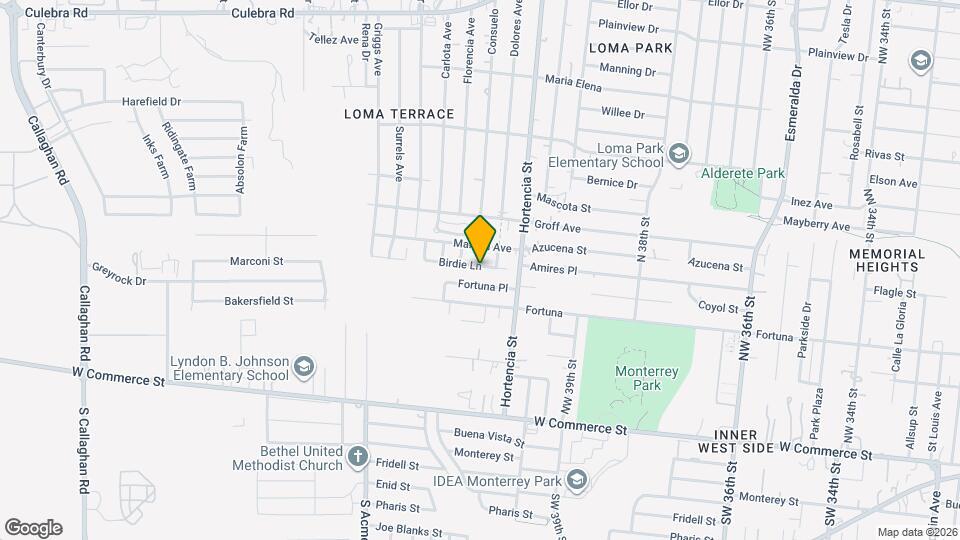 4834 Birdie Ln Map and Location Details