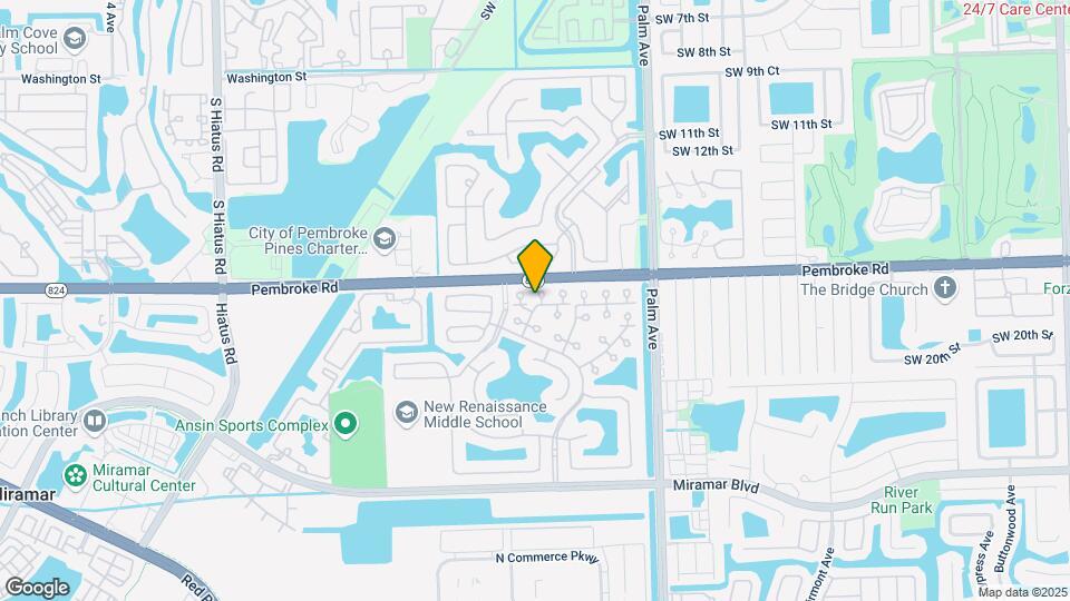 10341 SW 18th St Map and Location Details