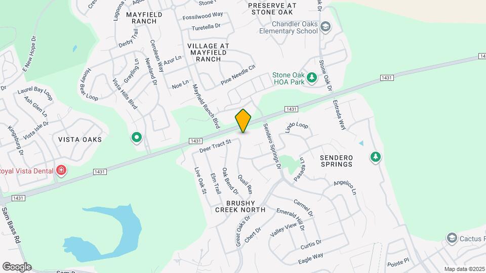 3113 Quail Run Map and Location Details