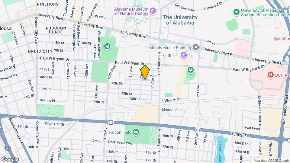 614 12th St Map and Location Details