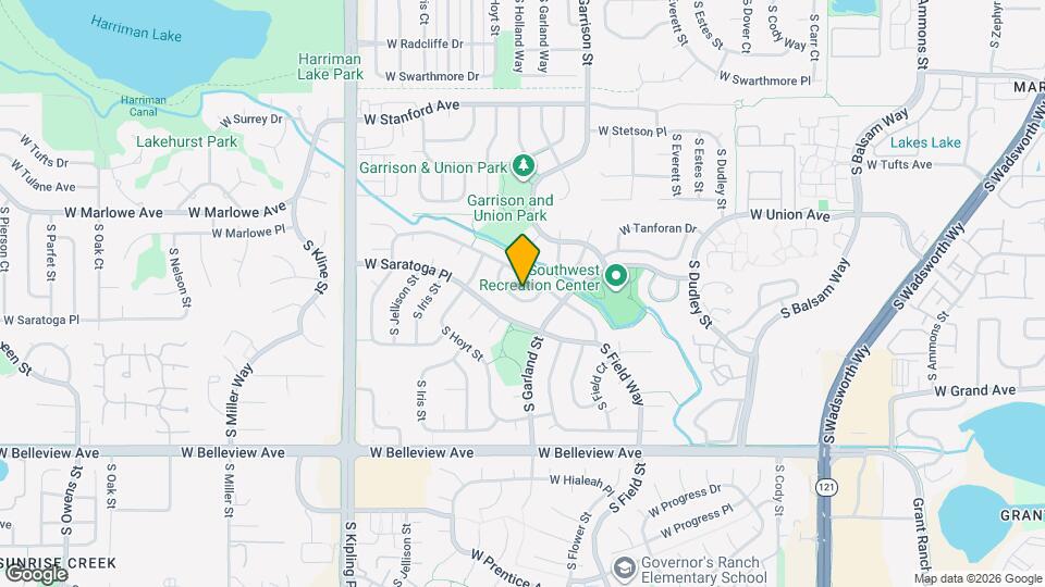 9393 W Wagon Trail Cir Map and Location Details