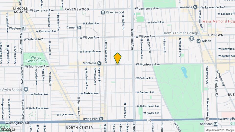 4357 N Hermitage Ave Mapa y Detalles de la Ubicación