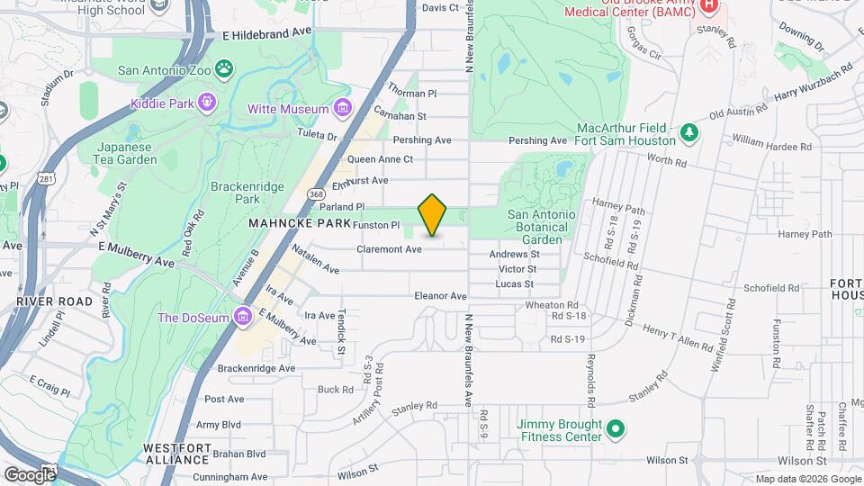 323 Claremont Ave Map and Location Details