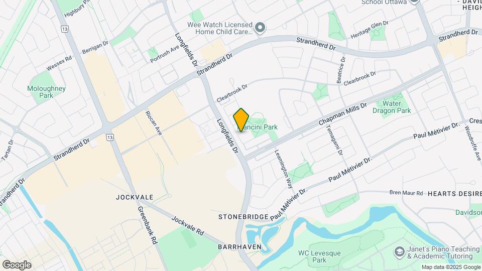 300 Tourmaline Cres Map and Location Details