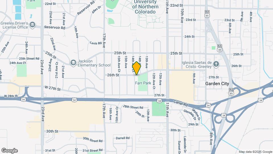 2600 14th Ave Ct Map and Location Details