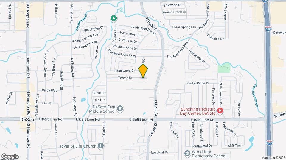 744 Teresa Dr Map and Location Details