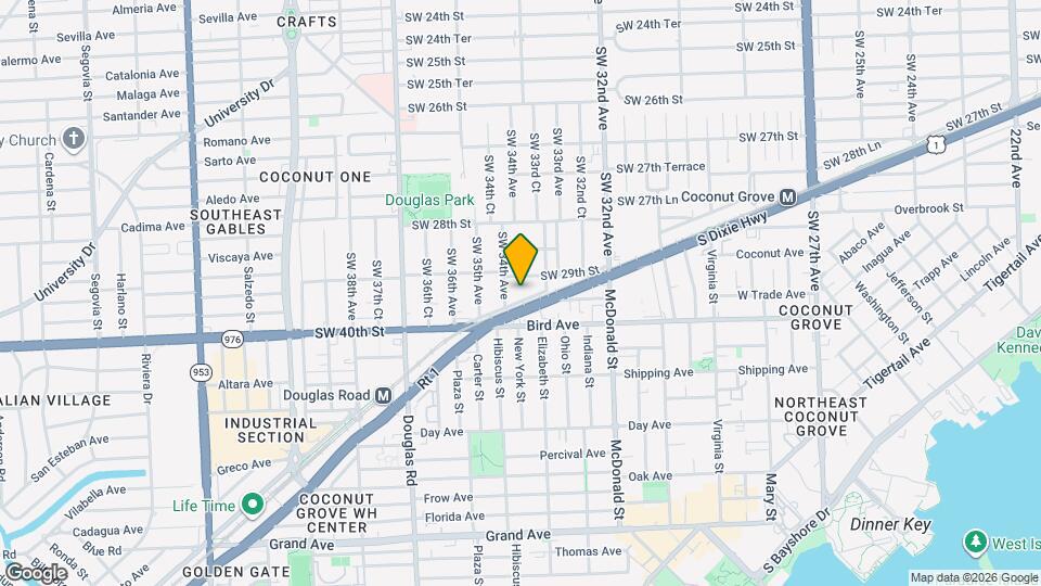 3373 SW 29th Terrace Map and Location Details