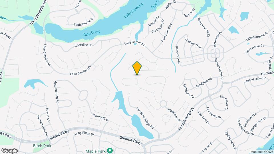 1010 Hamilton Pl Cir Mapa y Detalles de la Ubicación