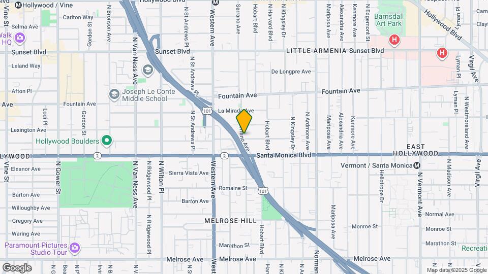 5357 Virginia Ave Map and Location Details