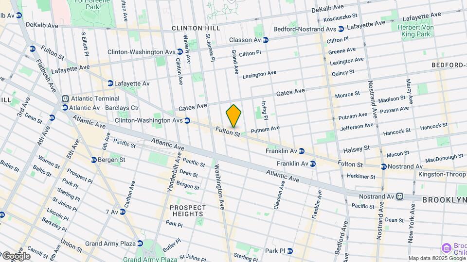 1001 Fulton St Mapa y Detalles de la Ubicación