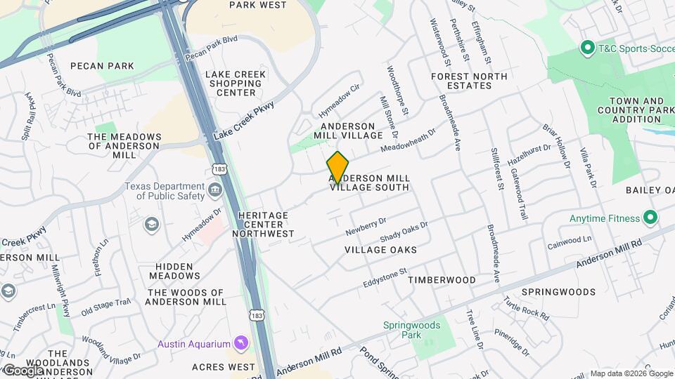 9713 Copper Creek Dr Map and Location Details