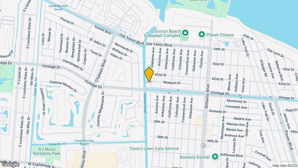 4121 Alabama Ave Mapa y Detalles de la Ubicación