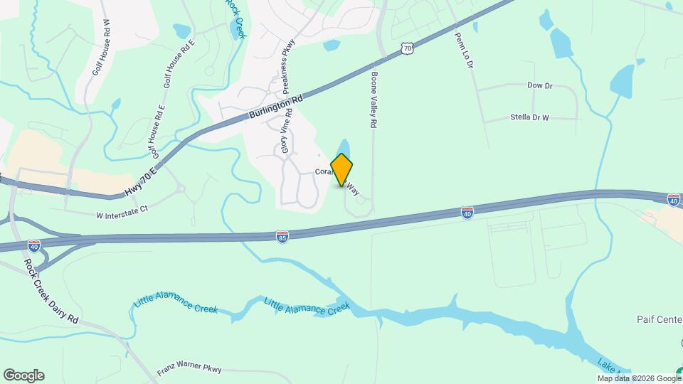 1116 Brooksridge Way Map and Location Details