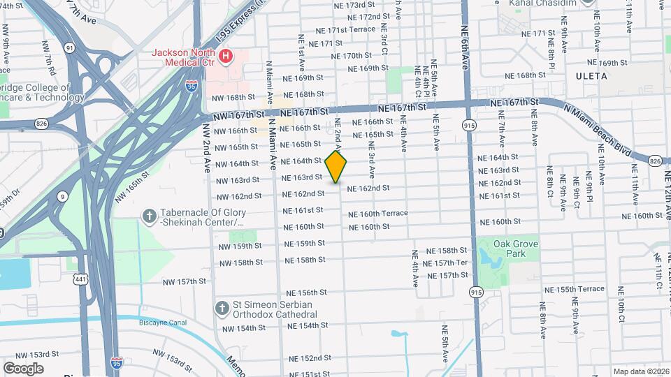 16200 NE 2nd Ave Map and Location Details