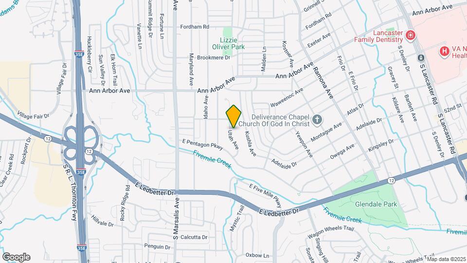 4524 Utah Ave Map and Location Details