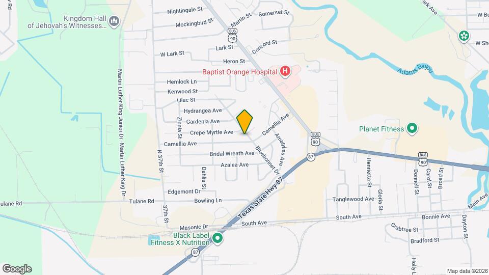 403 Bluebonnet Dr Map and Location Details