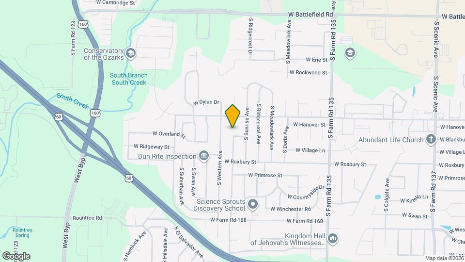 3469 W Hoke Dr Map and Location Details