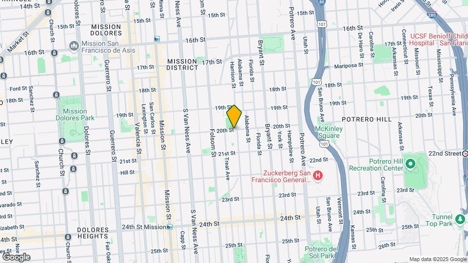 2400-2420 Harrison St Map and Location Details