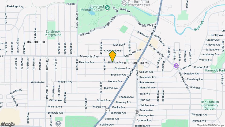 3913 Henritze Ave Map and Location Details